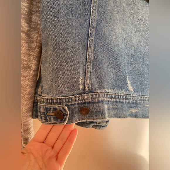 FP Denim Knit Hooded Jacket - Picture 8 of 11